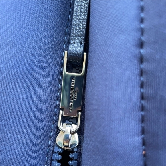Karl Lagerfield Puffy Blue Tote LH5A18CA - Picture 7 of 9